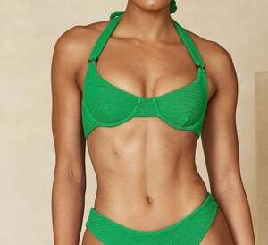 Honolulu Top - Palm Green Crinkle – ,